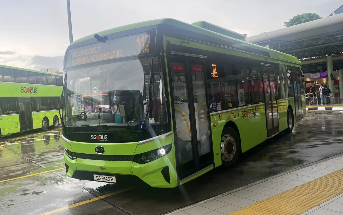 Bus service 112 Spore