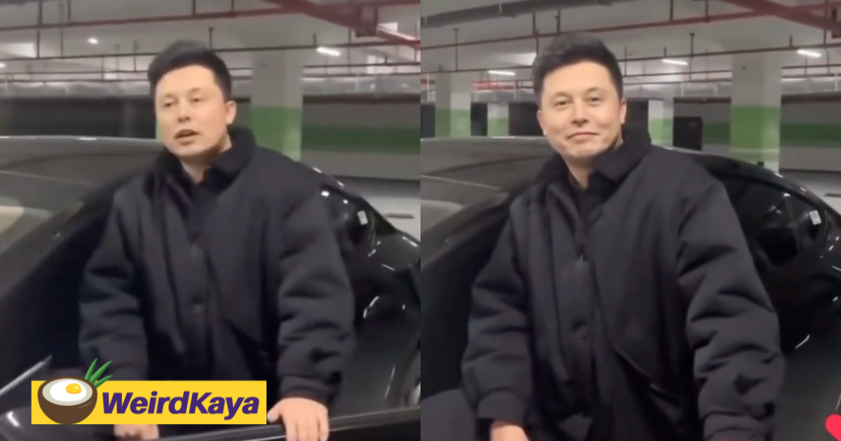 Chinese man goes viral online for having the same looks as elon musk | weirdkaya
