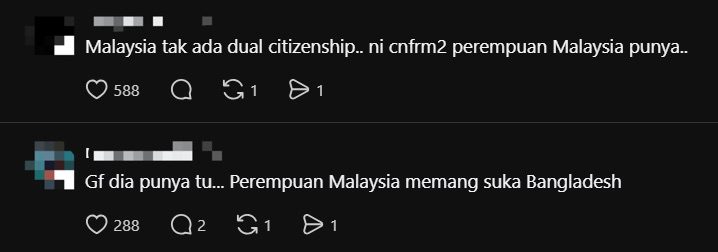 Man Shows Off His Bangladeshi & M'sian Passport, Netizens Urge Authorities To Take Action comment 3