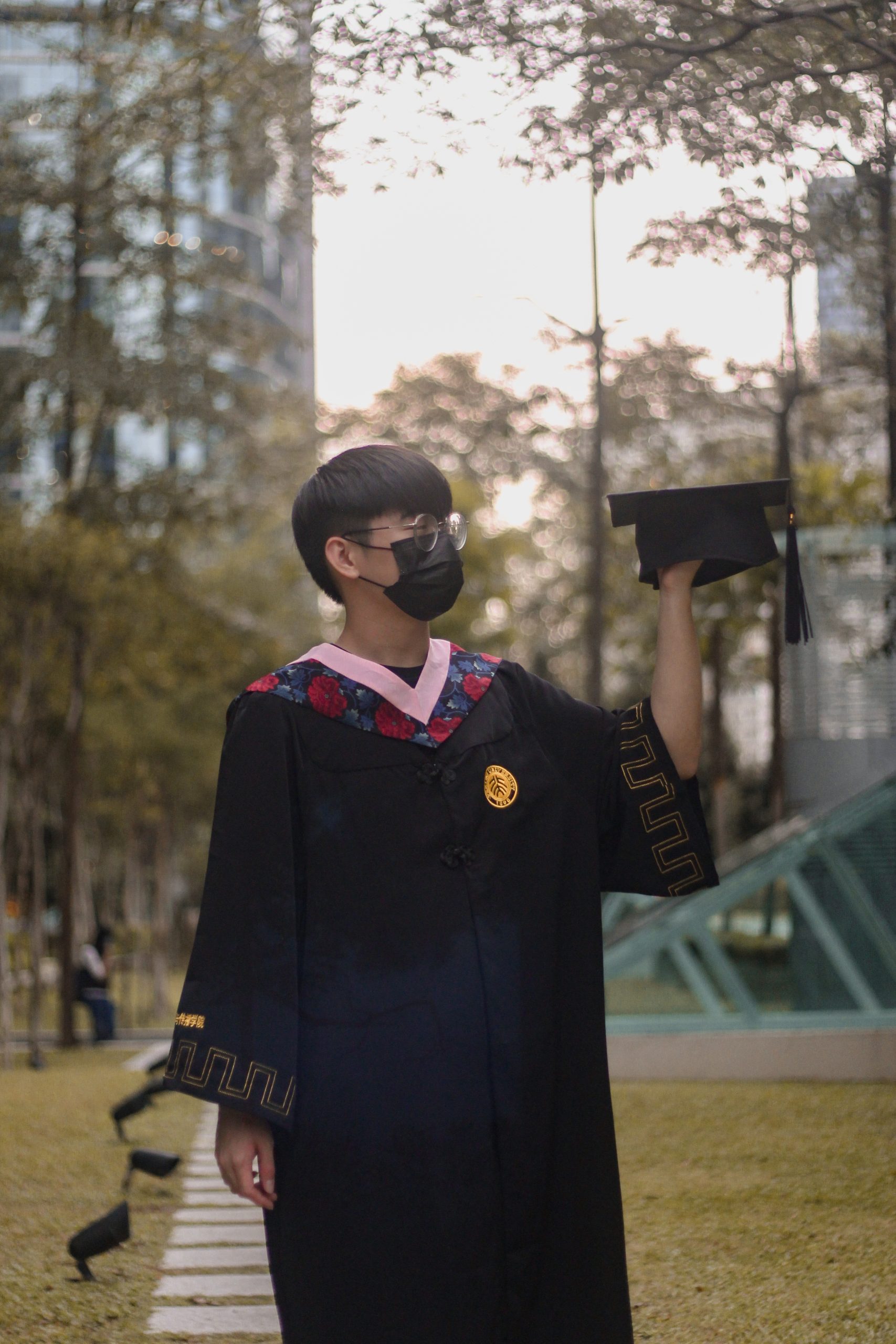 Graduating from university