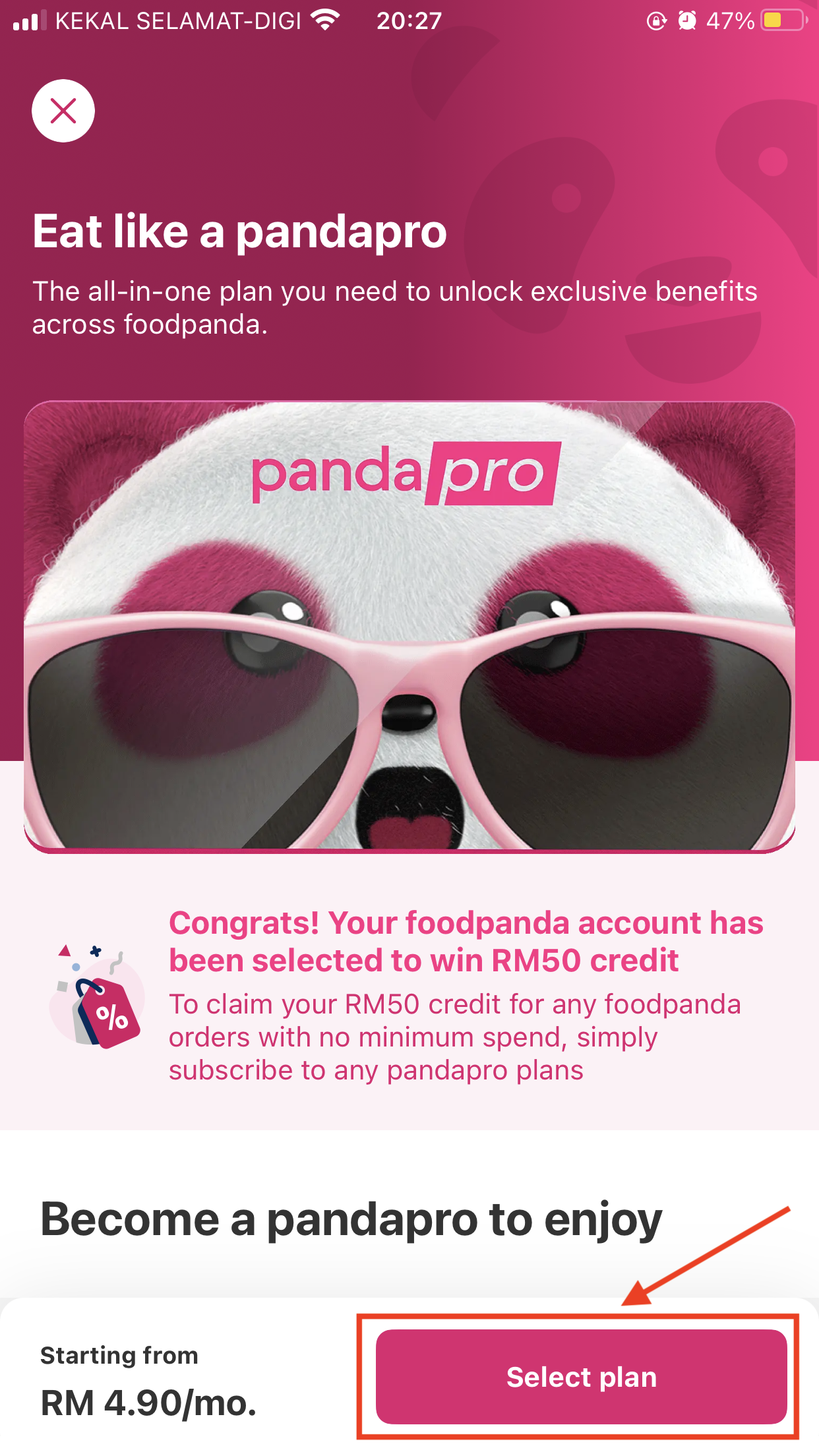 Life sucks with inflation? Let pandapro save you up to rm50 monthly