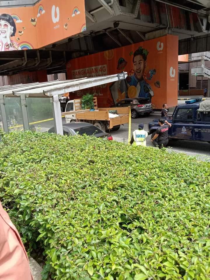 Imbi Monorail Station bustop
