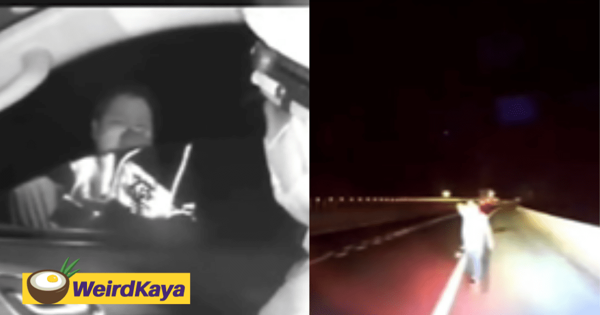 [VIDEO] Husband leaves wife alone on dark highway for 1 hour after an argument
