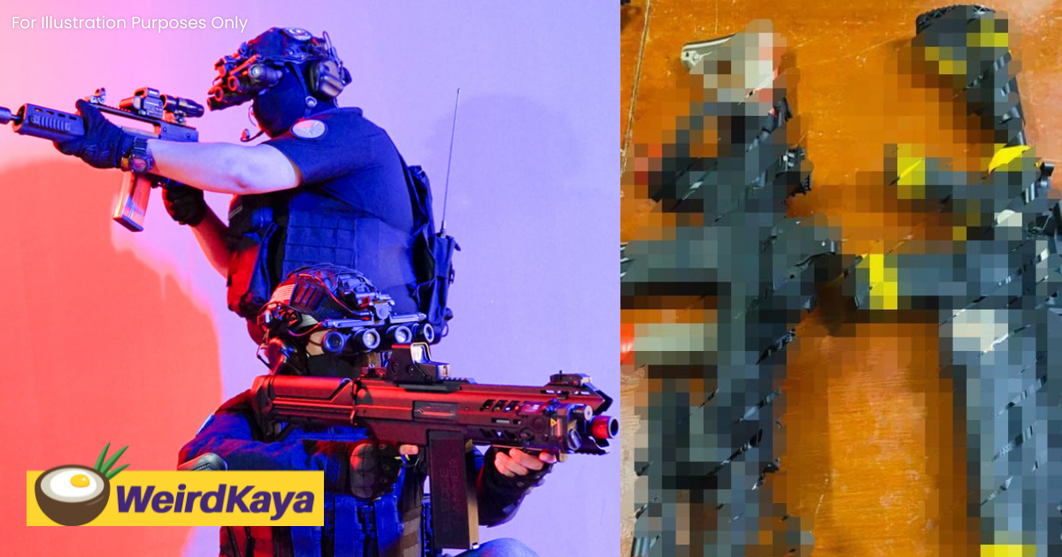 2 m'sian cosplayers arrested for possessing fake weapons at let's anime cosplay event | weirdkaya