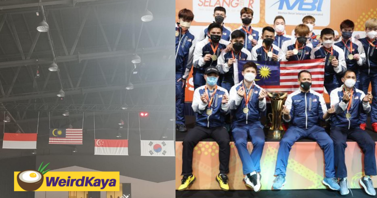 Malaysia men's team beats indonesia 3-0 to bag their first-ever gold in badminton asia team championships  | weirdkaya