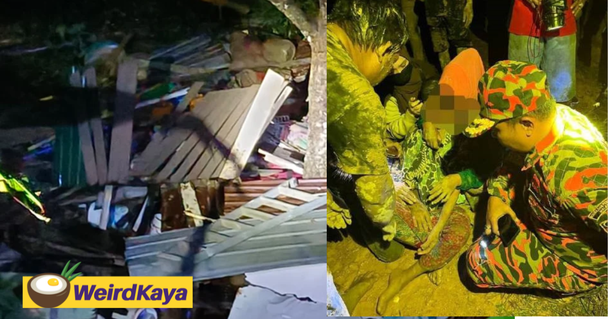 2 children killed, 2 injured by landslide in sabah | weirdkaya