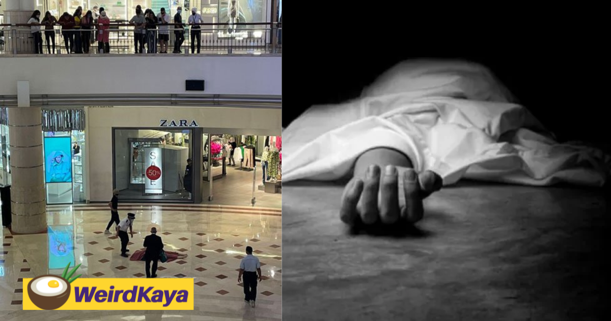 [breaking] person allegedly falls to death from the 4th floor of suria klcc | weirdkaya