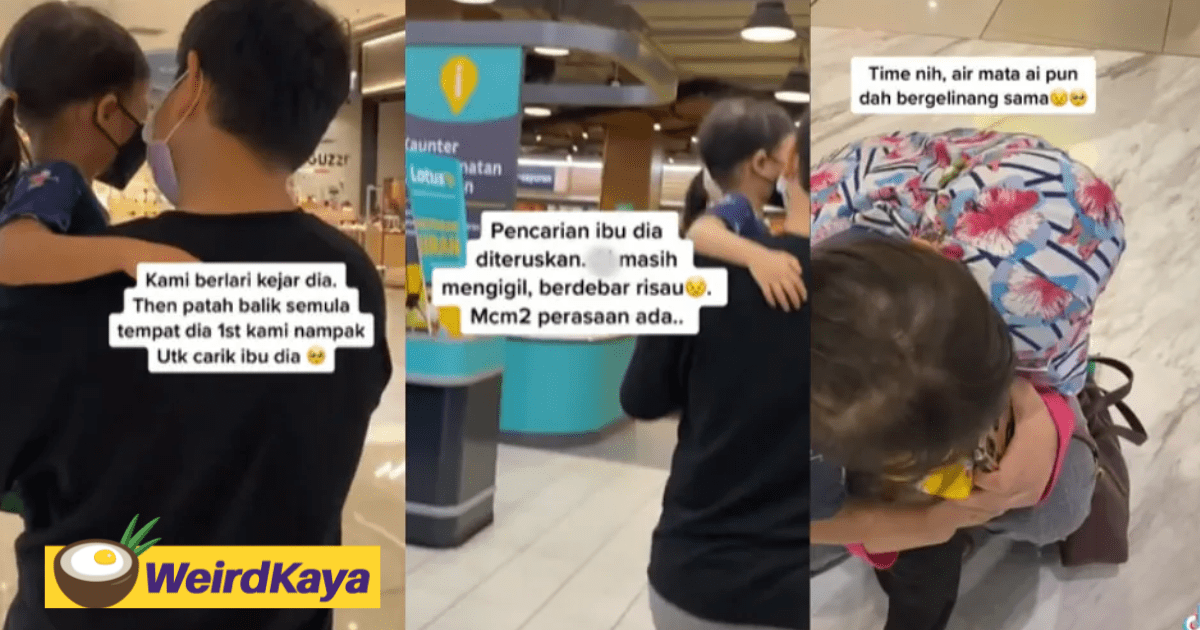[VIDEO] Siblings Reunite Child Who Got Lost At IOI City Mall With Mother