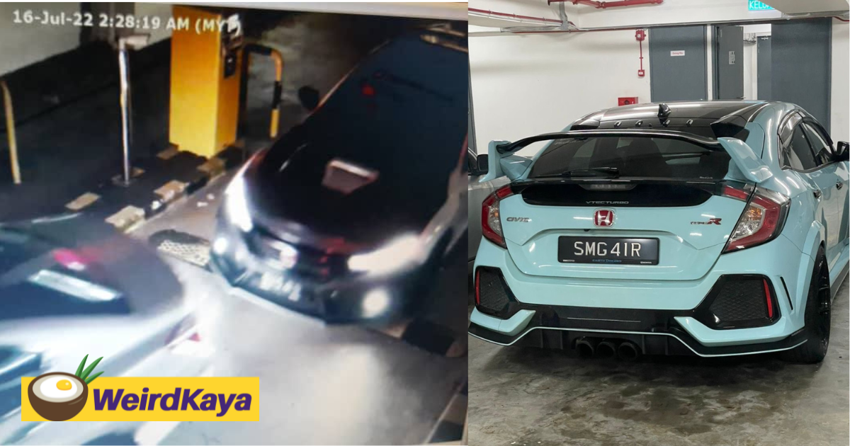 [updated] s'porean man has his car stolen at genting highlands in the dead of night | weirdkaya