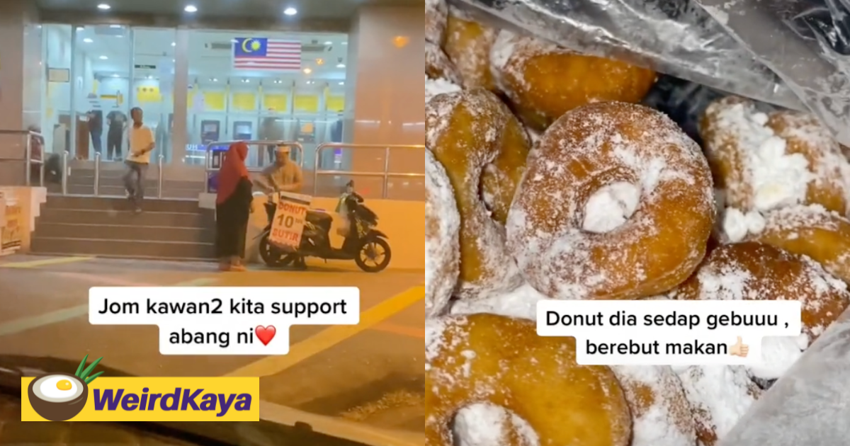  this m'sian man has been selling doughnuts for rm0. 10 each since 2016 | weirdkaya