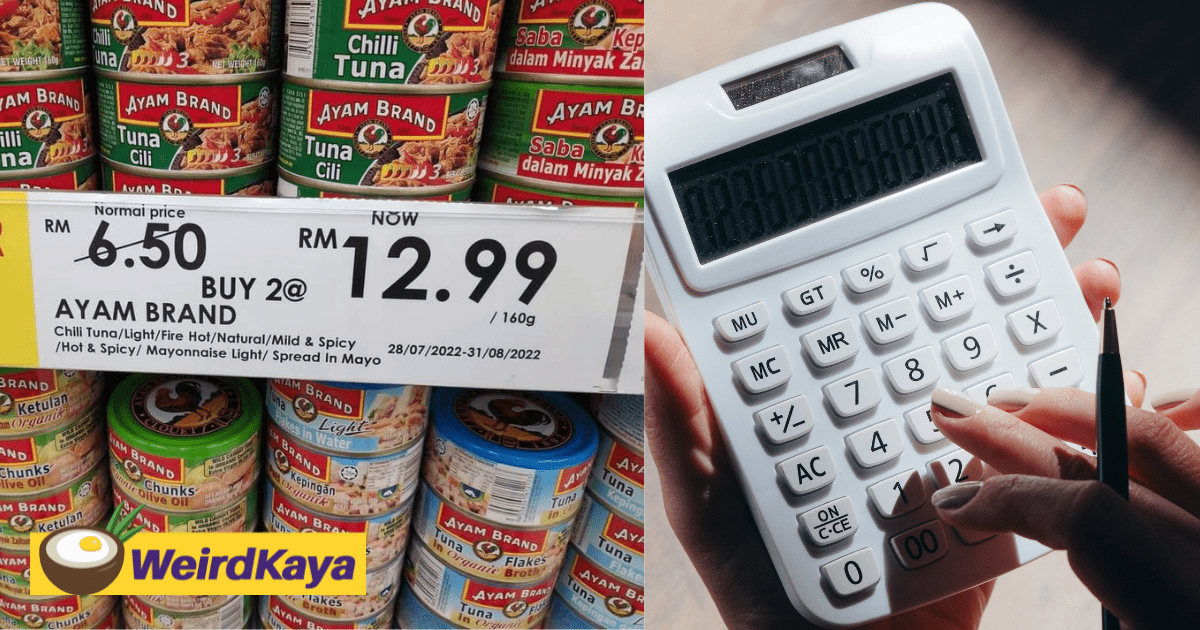 "How Is This A Super Saver?" — Netizens Baffled By RM0.01 Discount At Supermarket