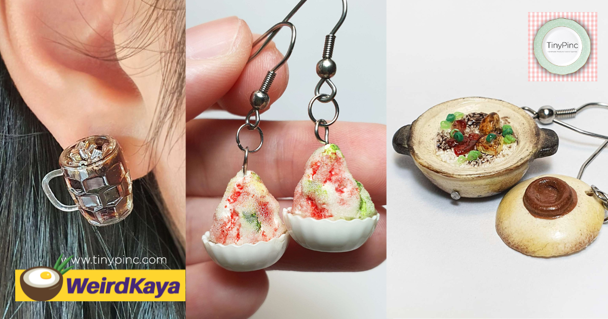 This skilful m'sian artist transforms your favourite m'sian food into customisable jewellery | weirdkaya