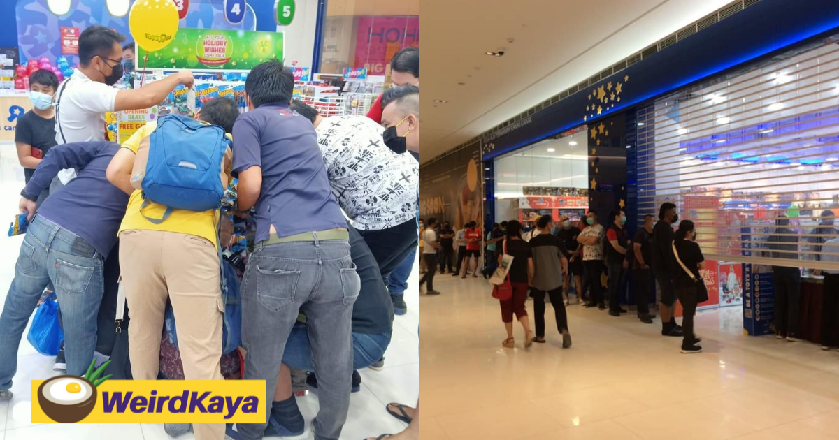 Scuffle breaks out at toys r us bukit jalil over toy car collection, prompting police investigation | weirdkaya