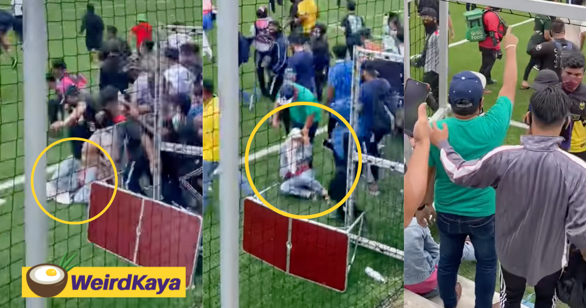 Man loses his cool after pregnant wife nearly gets trampled while attending 'rm10k challenge' at garden arena | weirdkaya