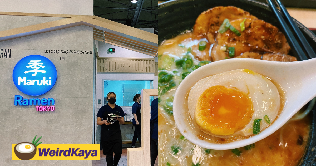 Maruki ramen kl review: halal japanese ramen starting from rm23. 90 | weirdkaya