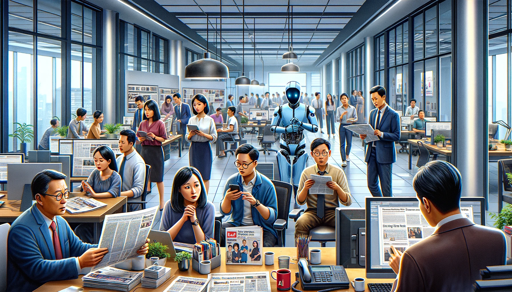 Media Chinese International Limited lays off