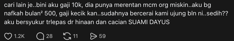 Image from: M’sian Woman Earning RM7K Unsure About Dating Technician Who Earns RM4K As She Thinks It’s A ‘Downgrade’ | WeirdKaya