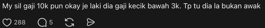 Image from: M’sian Woman Earning RM7K Unsure About Dating Technician Who Earns RM4K As She Thinks It’s A ‘Downgrade’ | WeirdKaya