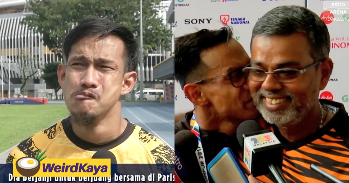 'please return to us' paralympic gold medallist ridzuan puzi tearfully begs to be reunited with his coach | weirdkaya