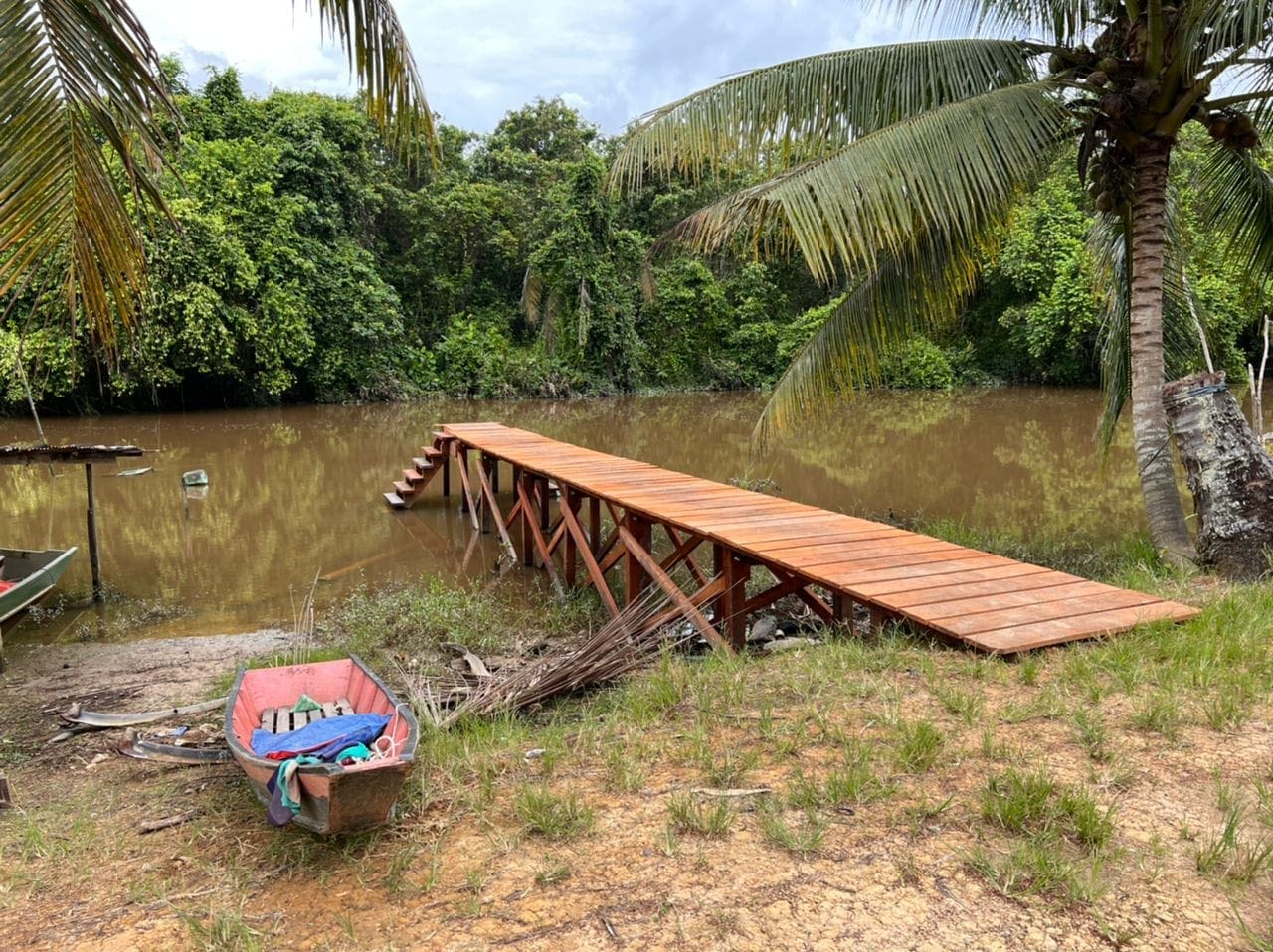 RM50k wooden jetty by JKR Sarawak