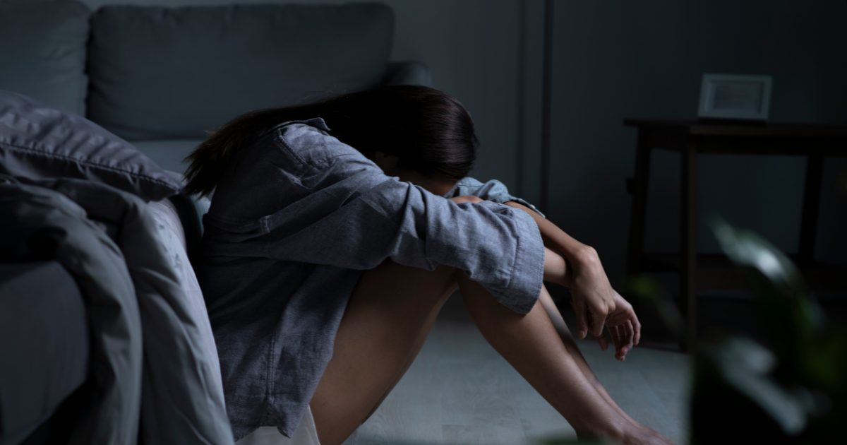 Sad woman