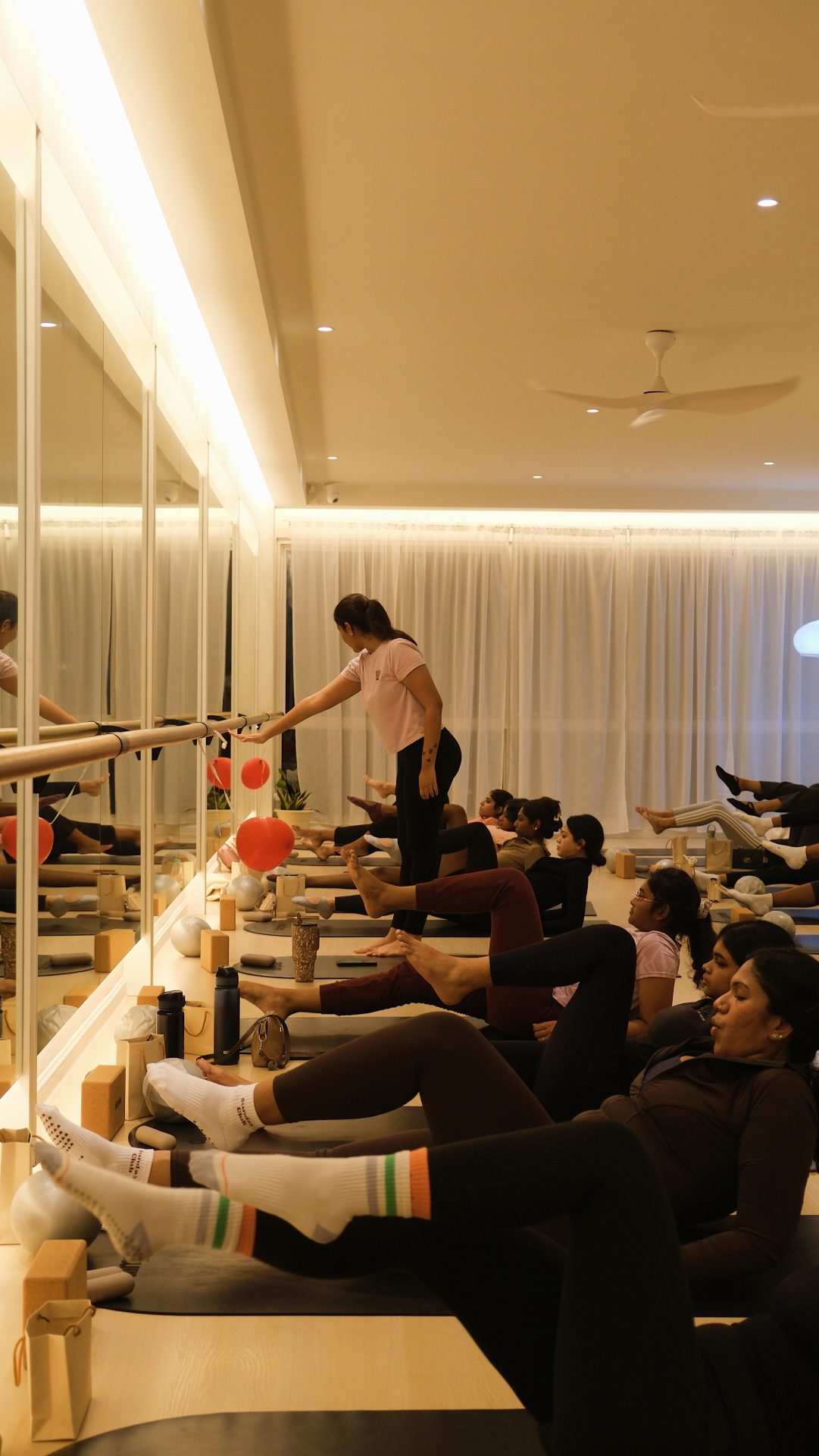 Sheshi instructing her students