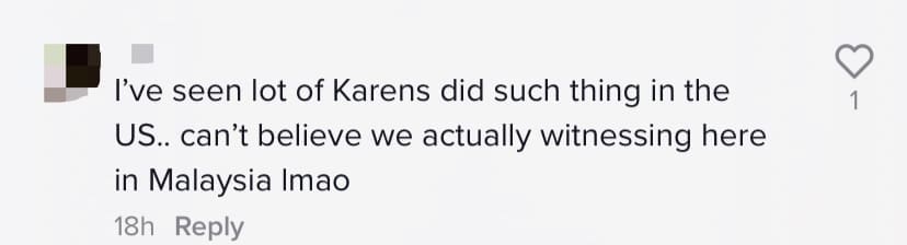 Sri petaling karen comment 3