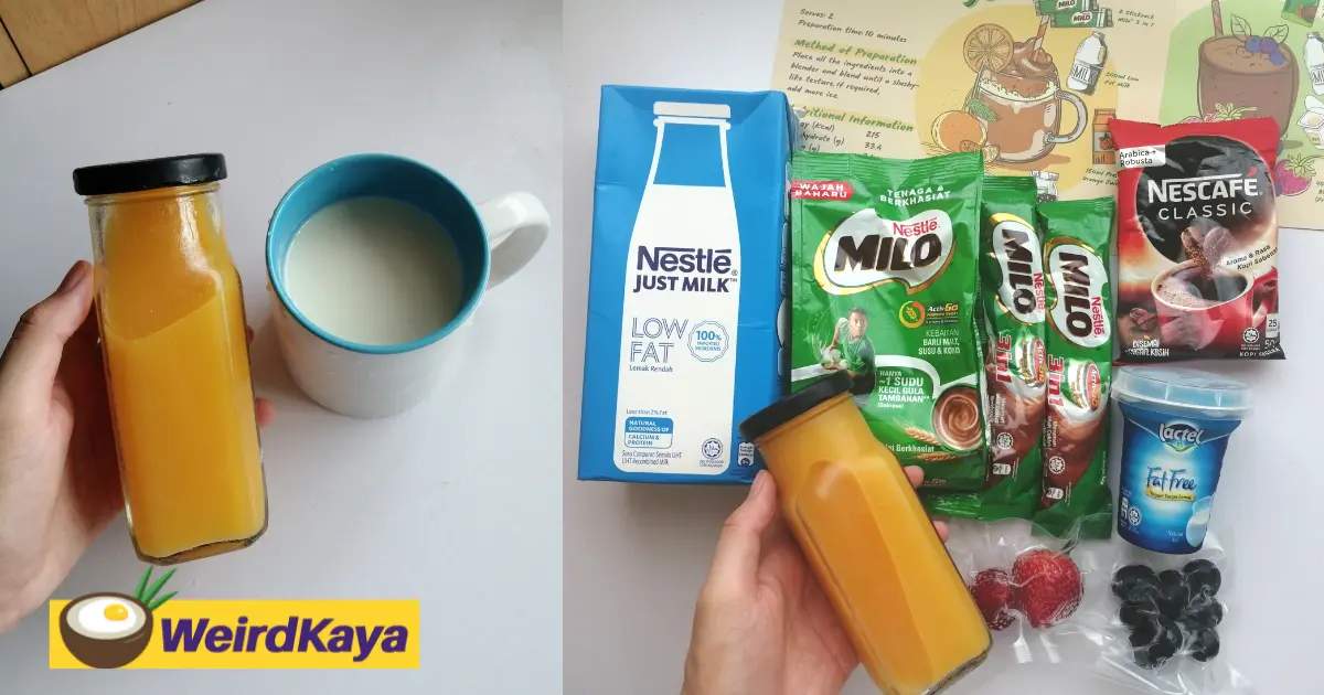 Juice+milo? We tried out some weird recipes and this is our verdict | weirdkaya