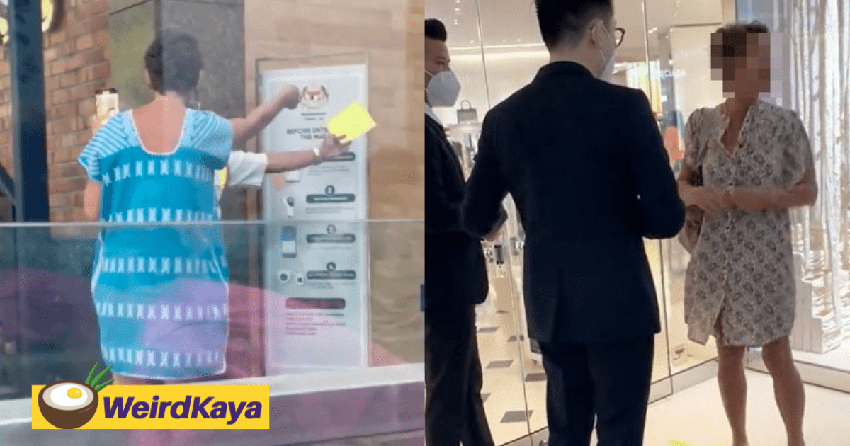 Unmasked Karen slapped with RM3,000 fine for violating COVID-19 SOPs
