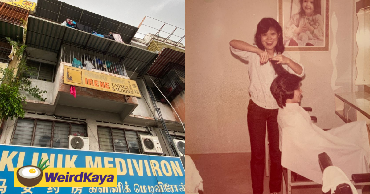 26yo m'sian to continue old school hair salon business founded in 1978 | weirdkaya