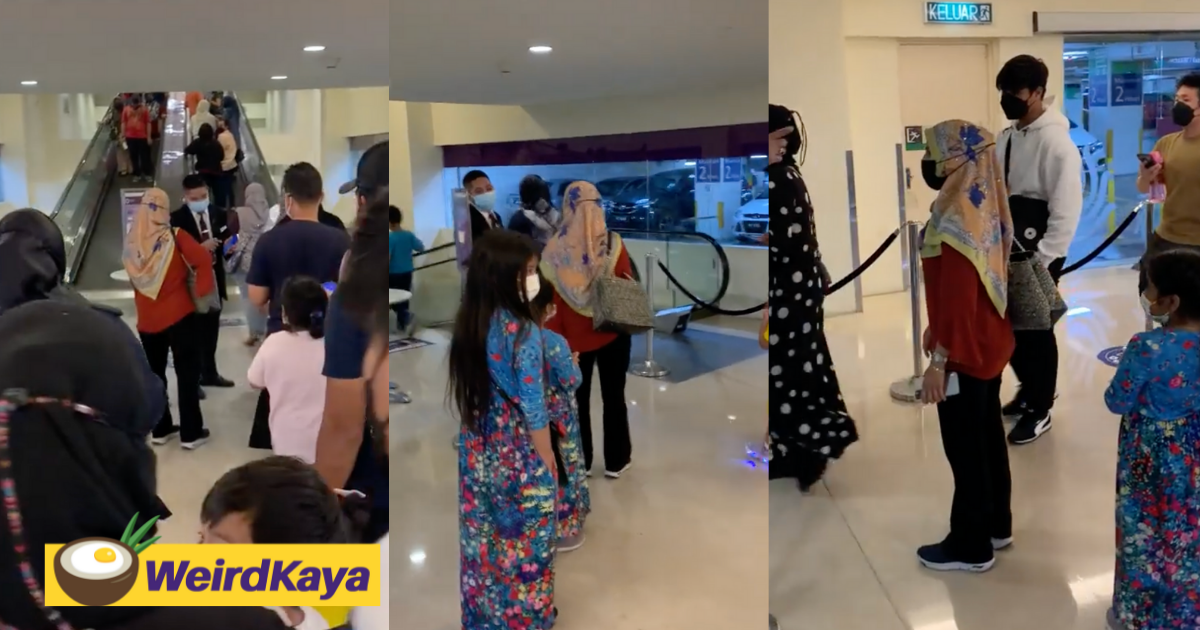 Woman vents her anger on security in klcc after she was denied entry despite showing her mysejahtera | weirdkaya