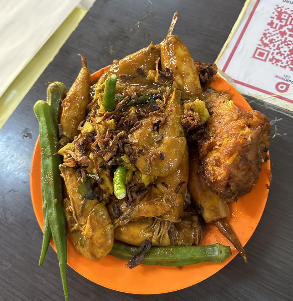 a plate of Nasi Kandar