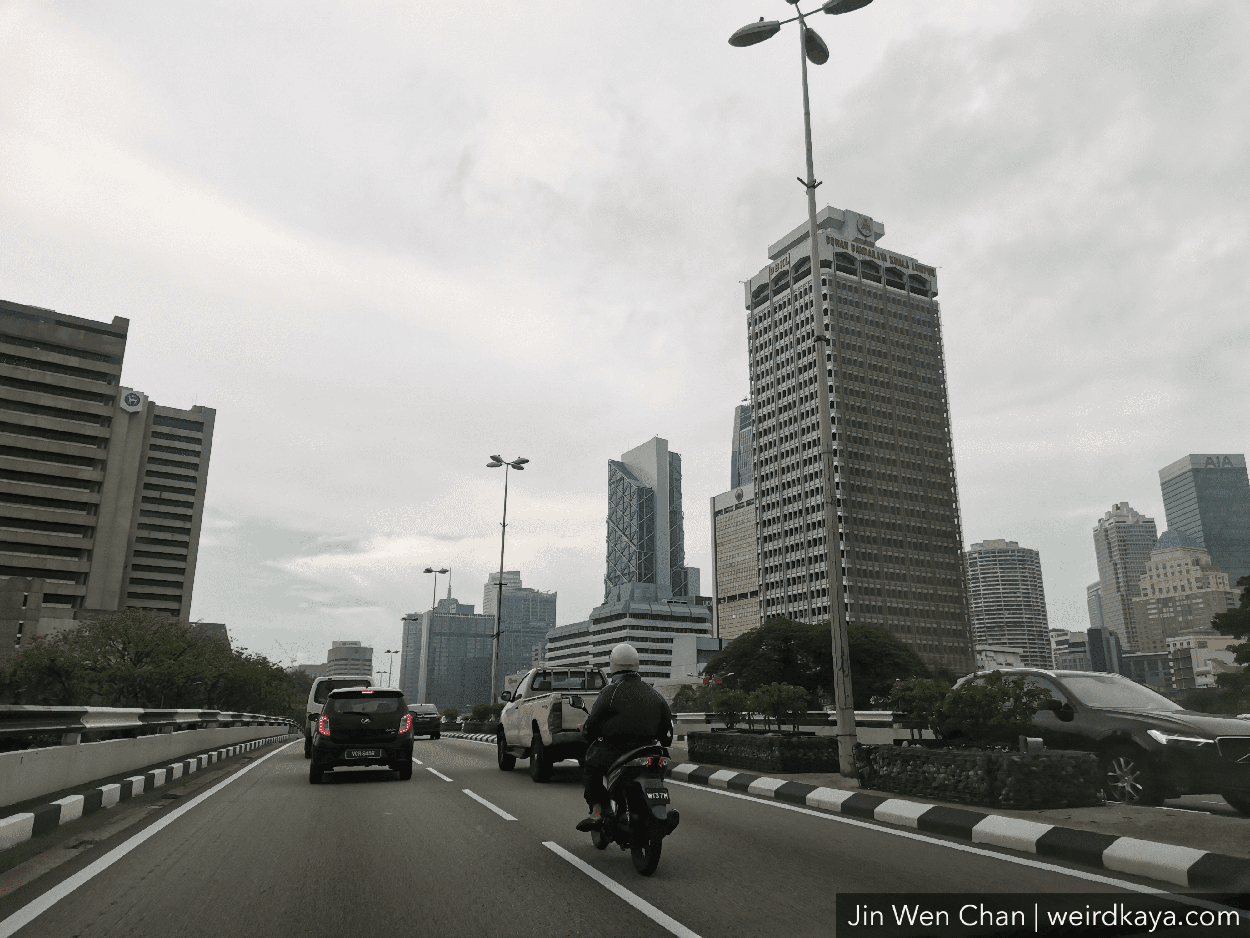 A road in KL