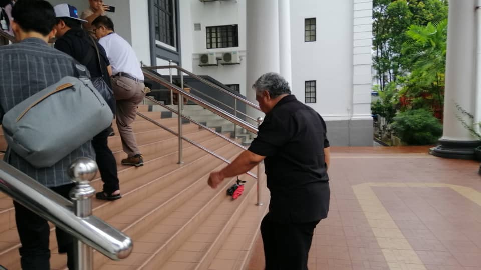 Abdul Razak Ismail appears in court