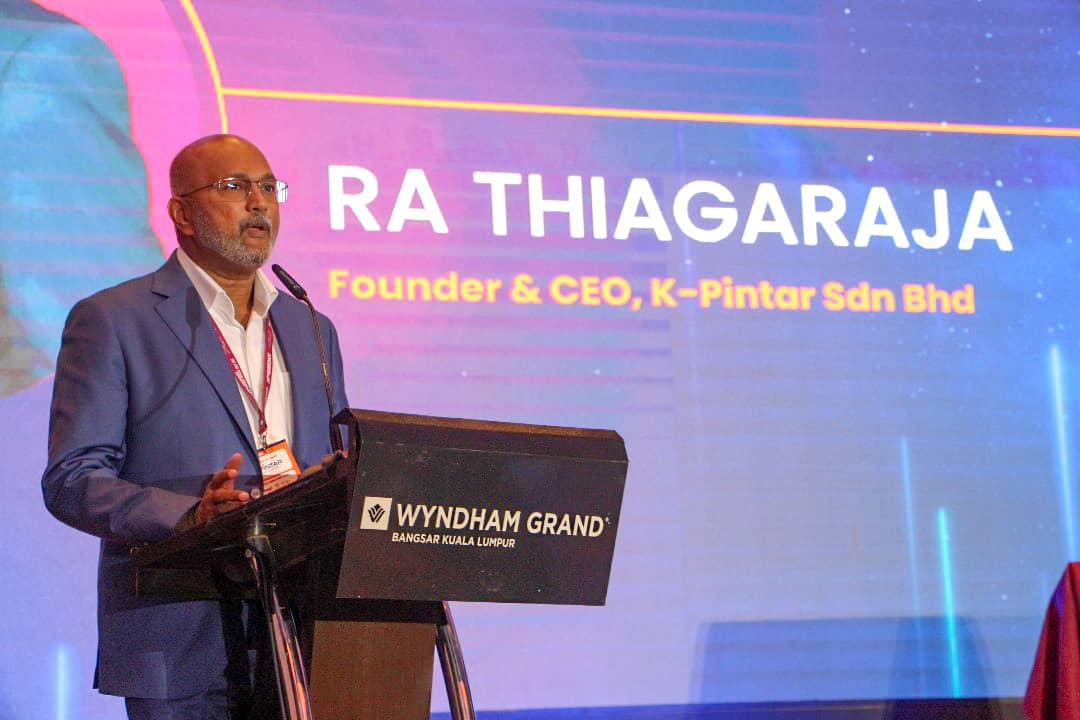 ACMC chairperson and K-Pintar CEO, R. A. Thiagaraja