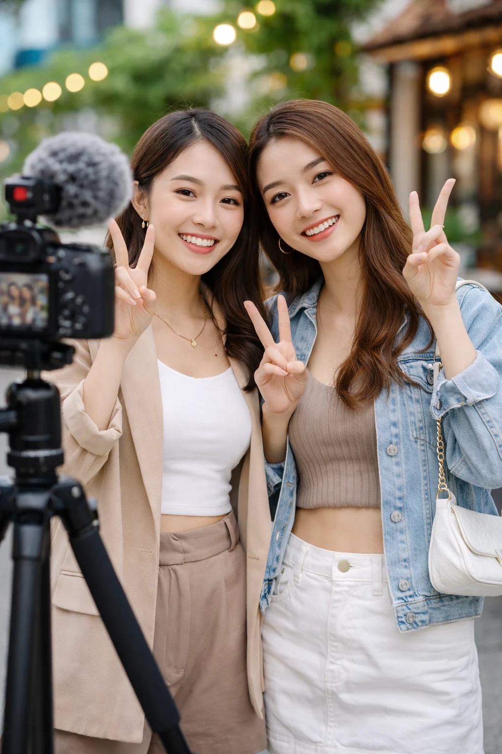 AI image of influencers