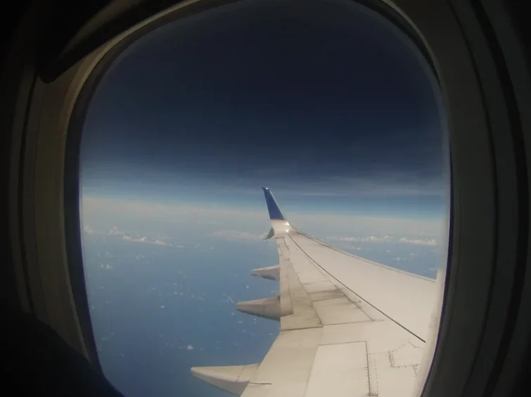 airplane window
