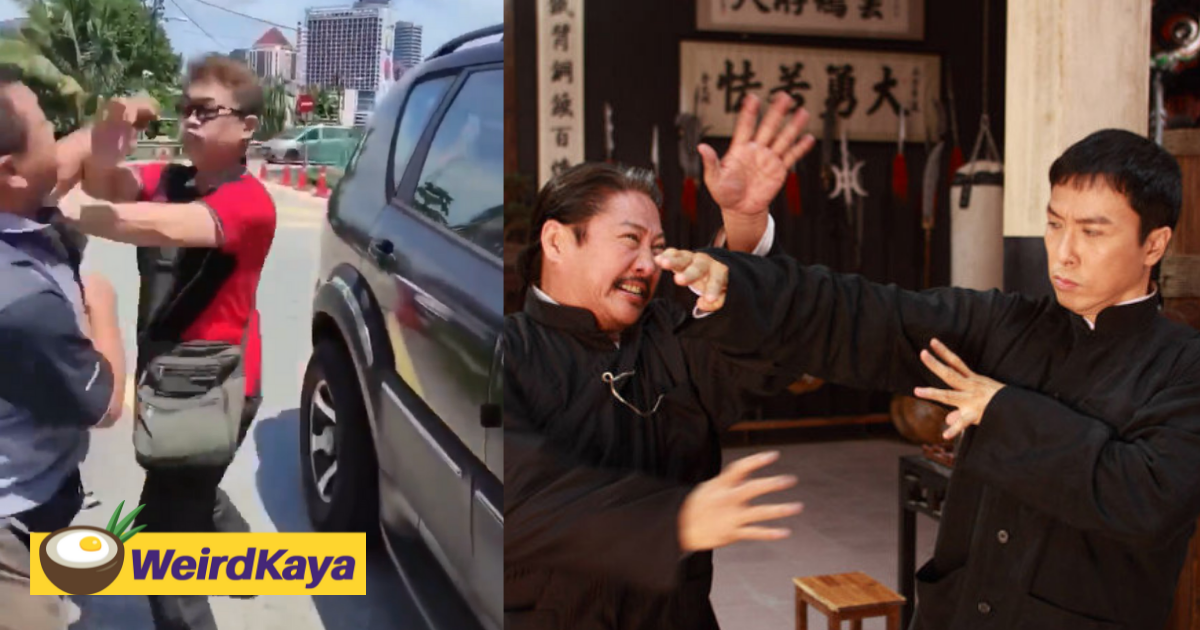 [video] two grown-ass men trade blows with each other wing chun style | weirdkaya