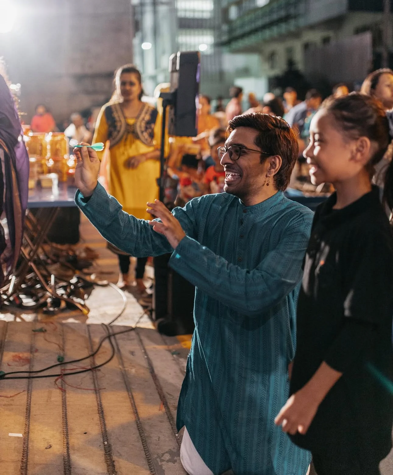 Arwind Kumar doing charity