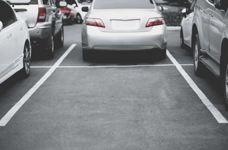 Available parking spot