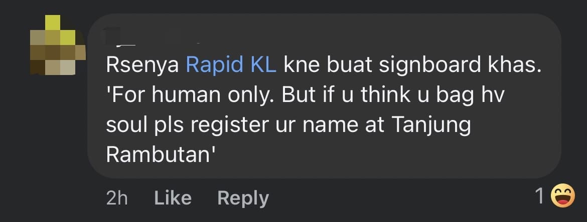 'Be More Considerate' — RapidKL Calls Out Woman Who 'Booked' Priority Seat With Her Bags comment 3