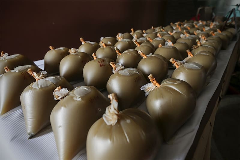 Bags of ketum juice
