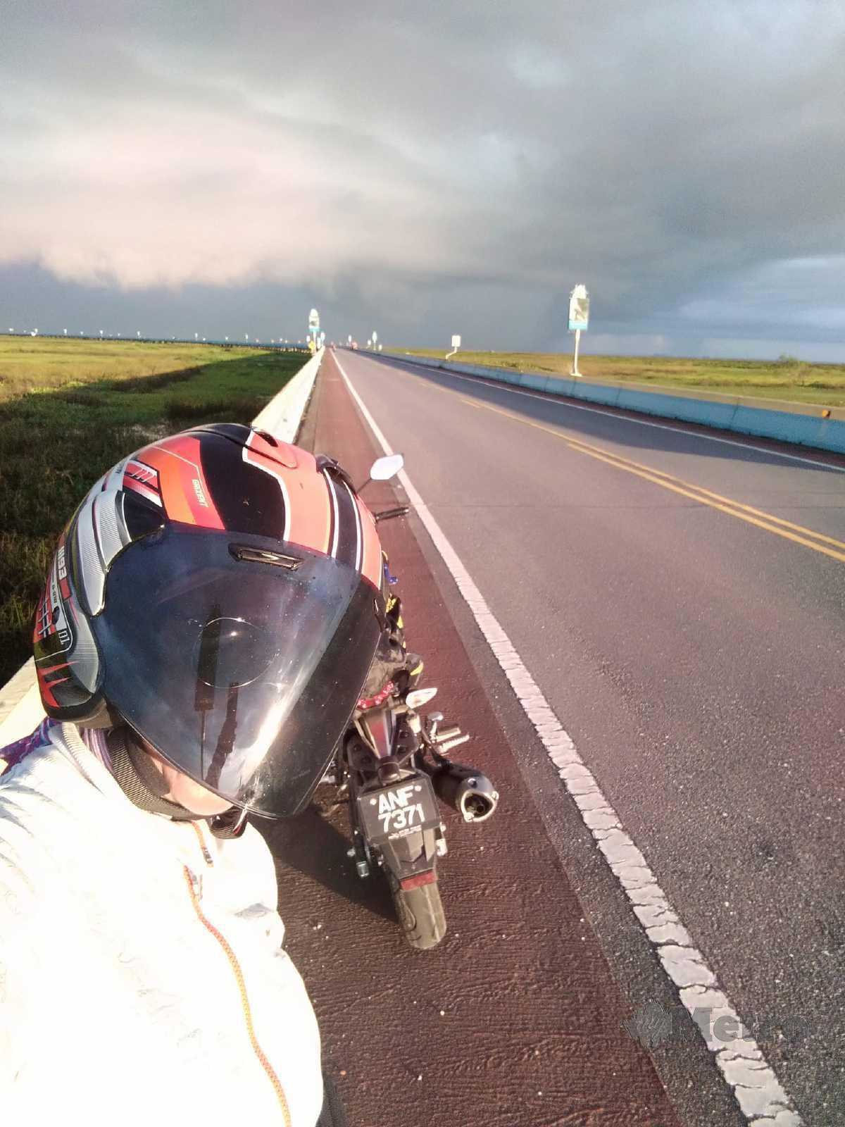 Beautiful view during Solo Ride