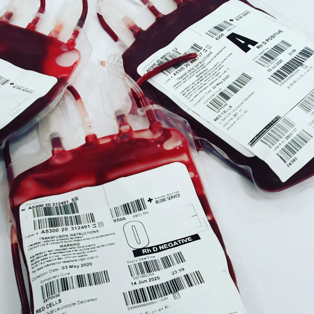 Blood type A and O