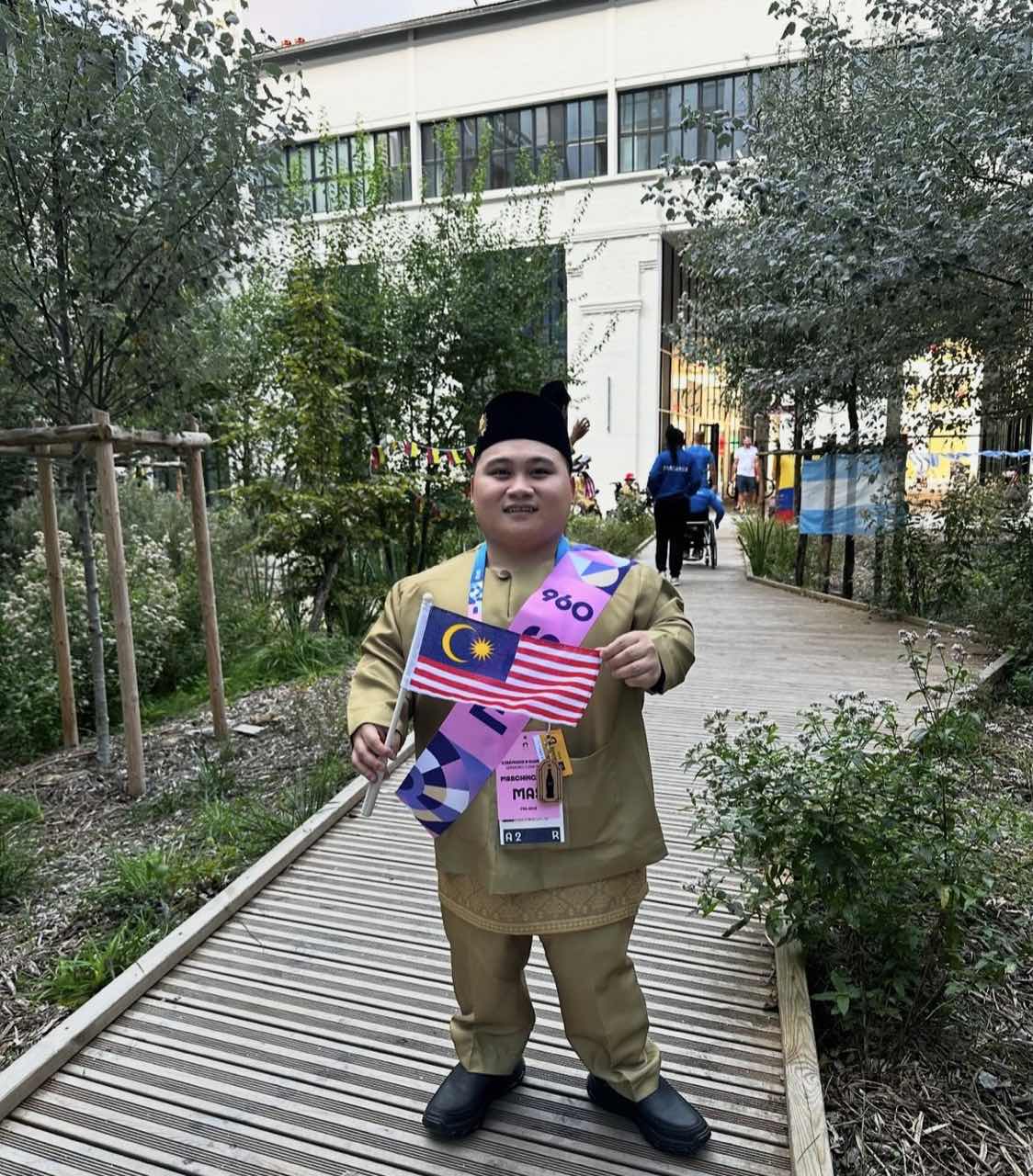 Bonnie Bunyau at Paris Paralympics