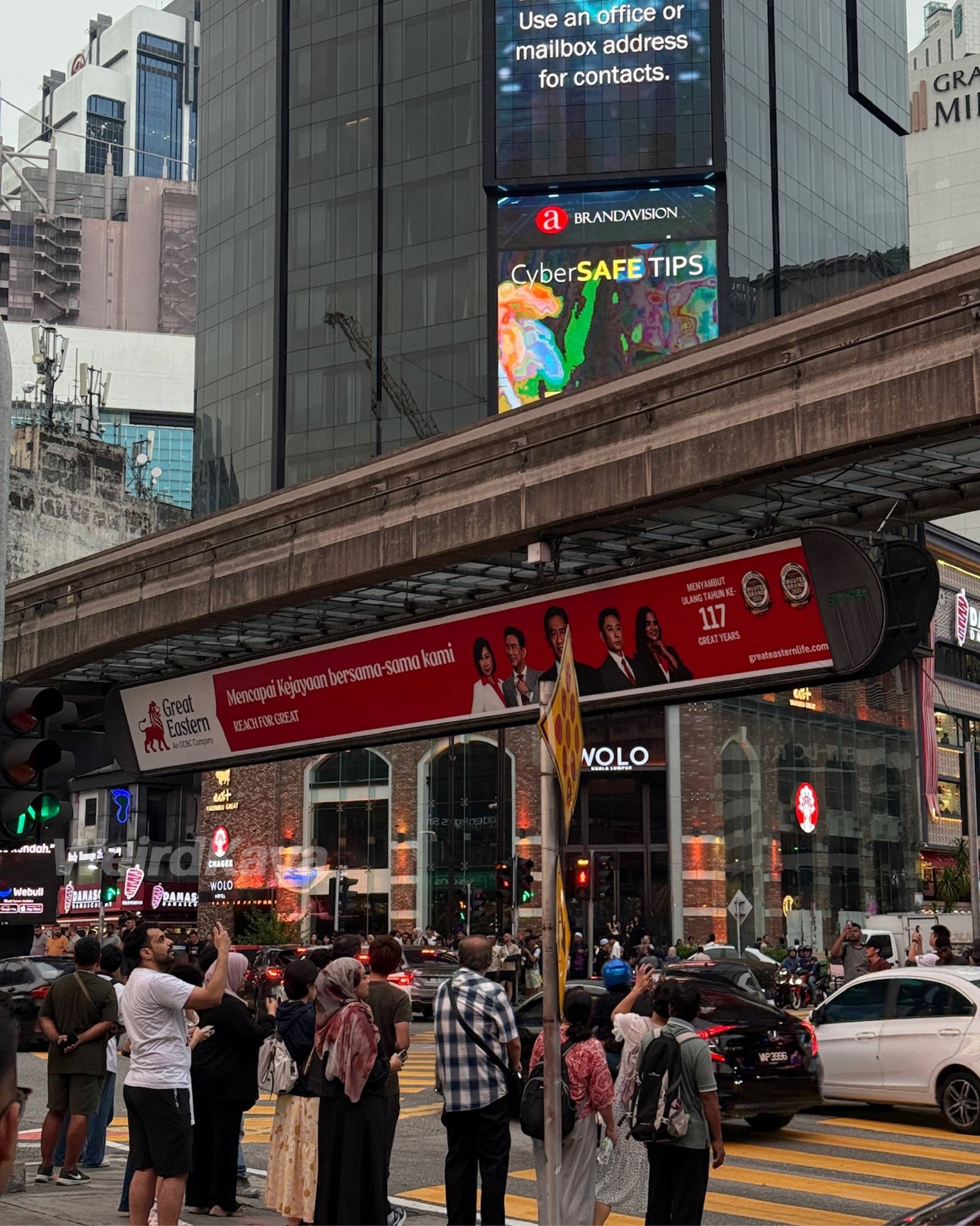 Bukit Bintang Road People