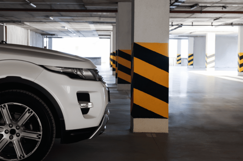 car at parking lot