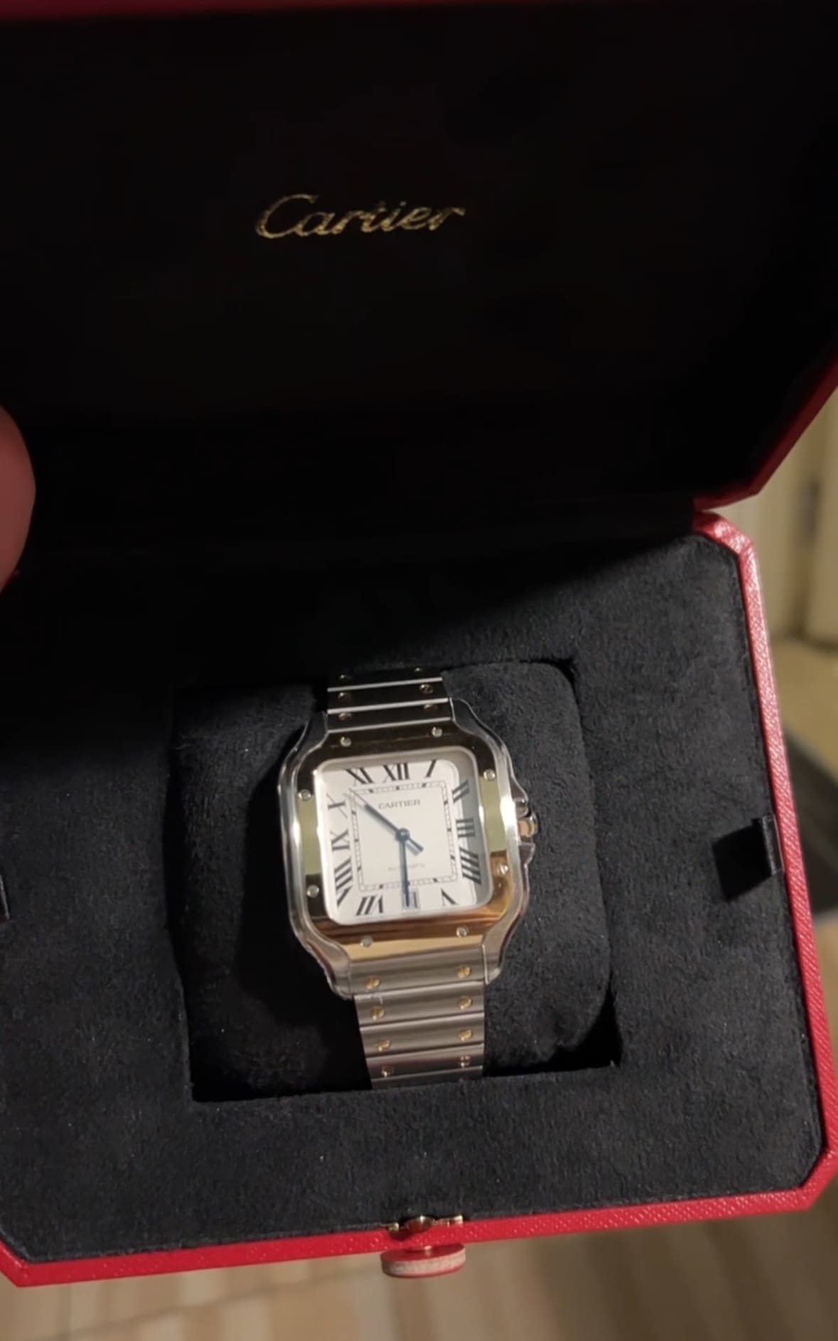 cartier watch RM51K