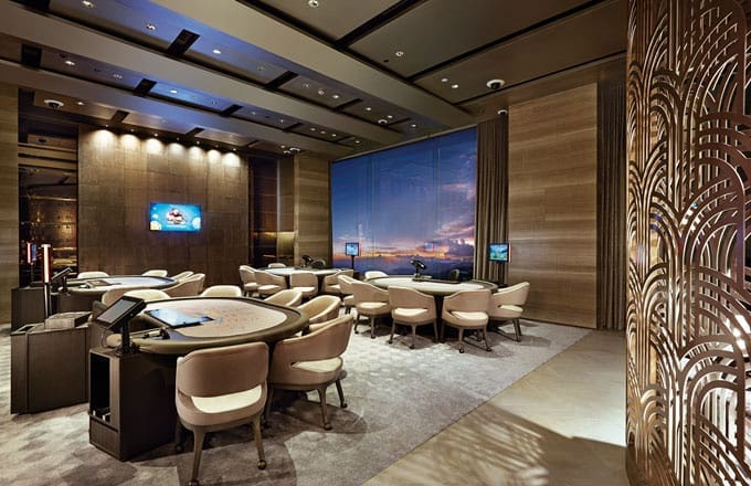 Casino room at Genting