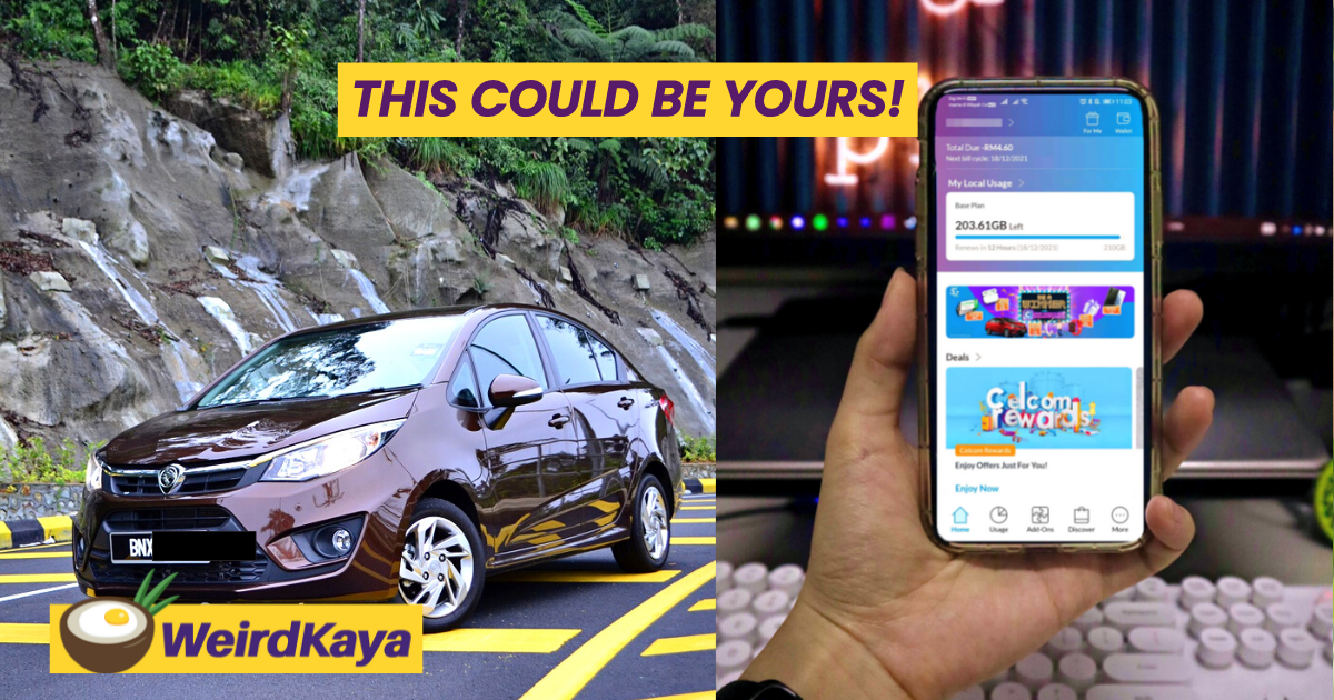 Celcom users rejoice! You can now take home a proton persona, apple watch and more when you reload, pay bills & more with celcom life! | weirdkaya